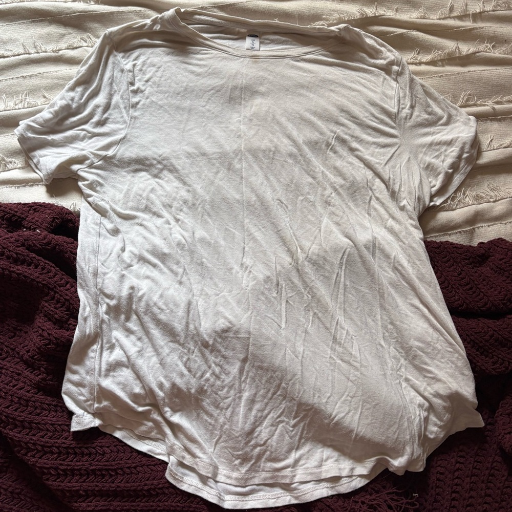 Old Navy Luxe Beige Tee